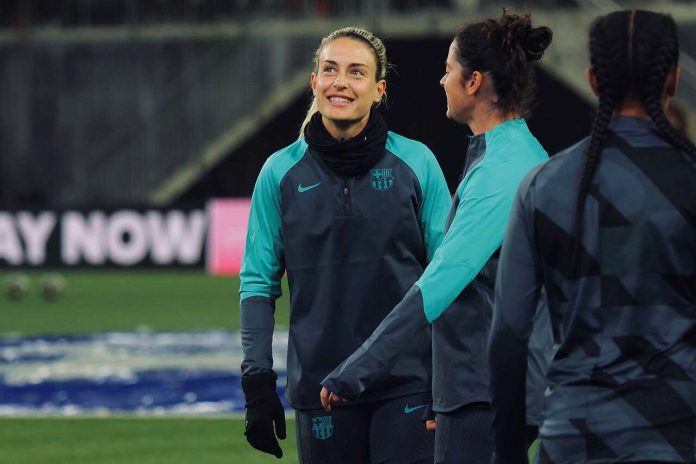 Alexia Putellas Espanjan maajoukkuuen Alexia Putellas.